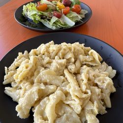 The Chubby Cupboard - Lemon Campanelli with lemon zest pesto (prepared at home)