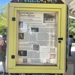 Historic Elitch Theatre - Outdoor ads.