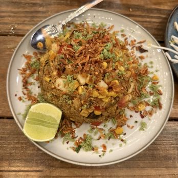 Amazing Basil - Tom yum fried rice - Asian Fusion Near Me - Fremont, California Amazing Basil - Tom yum fried rice - Asian Fusion Near Me - Fremont, California