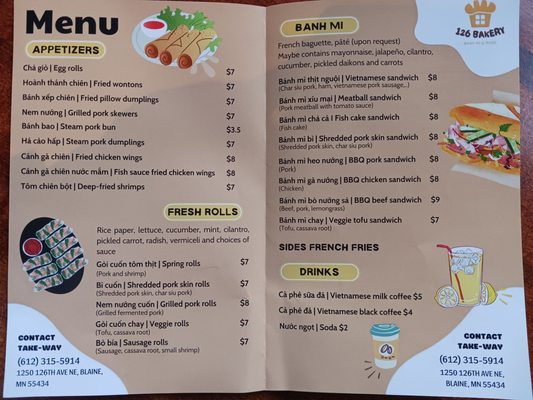 Menu photo 4 Pho Kim Blaine, MN