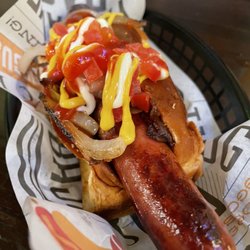 Doggos Gus - TJ Bacon Wrapped jumbo dog cwd
