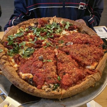 Blue Line Pizza - Aphrodite and blue line special - Pizza Near Me - Mountain View, California
