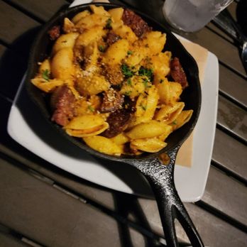 The Fifth - Chorizo Mac n cheese for $22 - Cocktail Bars Near Me - Anaheim, California