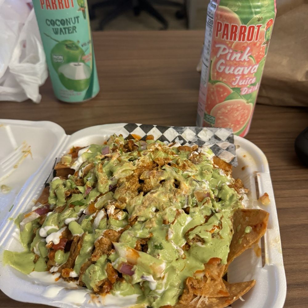 Tequileros Taqueria - Nachos with Pastor - Mexican Near Me - Lodi, California Tequileros Taqueria - Nachos with Pastor - Mexican Near Me - Lodi, California