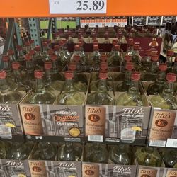 Costco - Surprisingly, about the same price as my local liquor store.