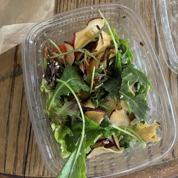 Panera Bread - This is a pic of my Fuji apple chicken salad... so frustrating that they forgot to add the chicken!!!! - Sandwiches Near Me - Fontana, California Panera Bread - This is a pic of my Fuji apple chicken salad... so frustrating that they forgot to add the chicken!!!! - Sandwiches Near Me - Fontana, California