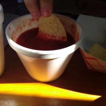 Don Taco - Bowl of salsa more than enough for two - Mexican Near Me - Fort Worth, Texas