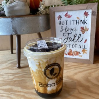 Boba Bliss - Chocolate Cookie Puff Cream, no added sugar :) - Bubble Tea Near Me - Dublin, California