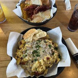 Breakfast of Champions and Toasted Breakfast Bowl