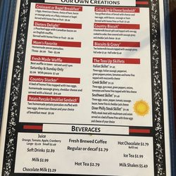 City Diner - Menu 12/22