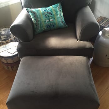 Nunez Upholstery - Shannon C. - After/Chair & Ottoman - Furniture Reupholstery Near Me - Long Beach, California
