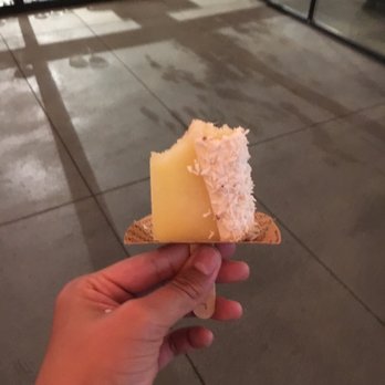 Popbar - Ate half of it in minutes. I got the pineapple dipped in white chocolate and coconut and taste like a Pina Colada! Soooooo good! - Gelato Near Me - Huntington Beach, California Popbar - Ate half of it in minutes. I got the pineapple dipped in white chocolate and coconut and taste like a Pina Colada! Soooooo good! - Gelato Near Me - Huntington Beach, California