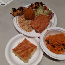 Armenian Community Center Hall - Food from the annual Armenian food festival