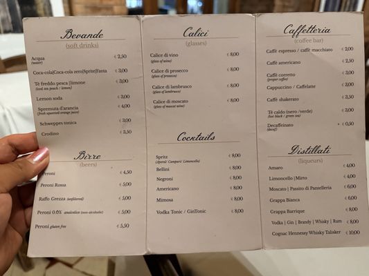 Menu photo 4 Taverna Lino Rome, RM Menu photo 4 Taverna Lino Rome, RM