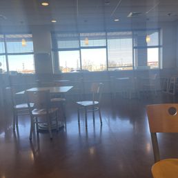 Deli seating area