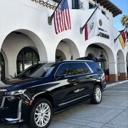 Limo Laguna - Cadillac at Santa Barbara hotel Californian