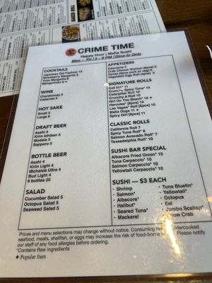 Menu photo 1 Mafia Sushi Katy, TX Menu photo 1 Mafia Sushi Katy, TX