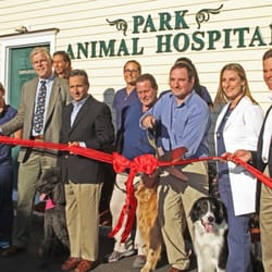 Park Animal Hospital of Darien - Chamber of Commerce ribbon-cutting, Sept 2013