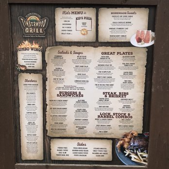 Timberwood Grill - Menu - Burgers Near Me - Pigeon Forge, Tennessee Timberwood Grill - Menu - Burgers Near Me - Pigeon Forge, Tennessee