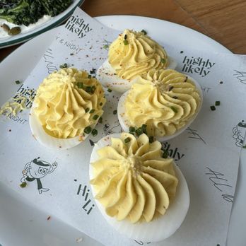 Highly Likely - Deviled eggs - Coffee & Tea Near Me - Los Angeles, California Highly Likely - Deviled eggs - Coffee & Tea Near Me - Los Angeles, California
