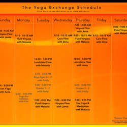The Yoga Exchange - Yoga classes 7 days/week at The Yoga Exchange