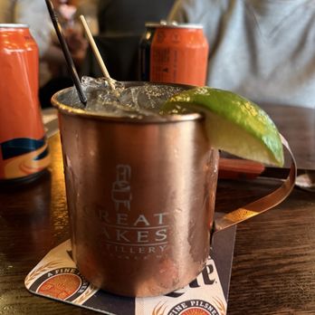 Swingin' Door Exchange - Junipre & Ginger Beer mocktail - New American Near Me - Milwaukee, Wisconsin