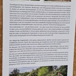 Freilichtlabor Lauresham - Informationstafel