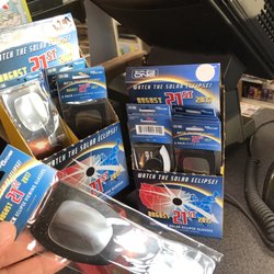 7-Eleven - Eclipse viewing glasses, $2.99 for a 2-pack.