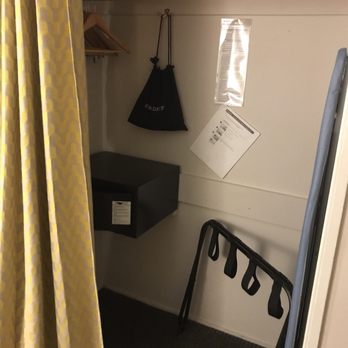 Phoenix Hotel - Curtained closet area - Hotels Near Me - San Francisco, California