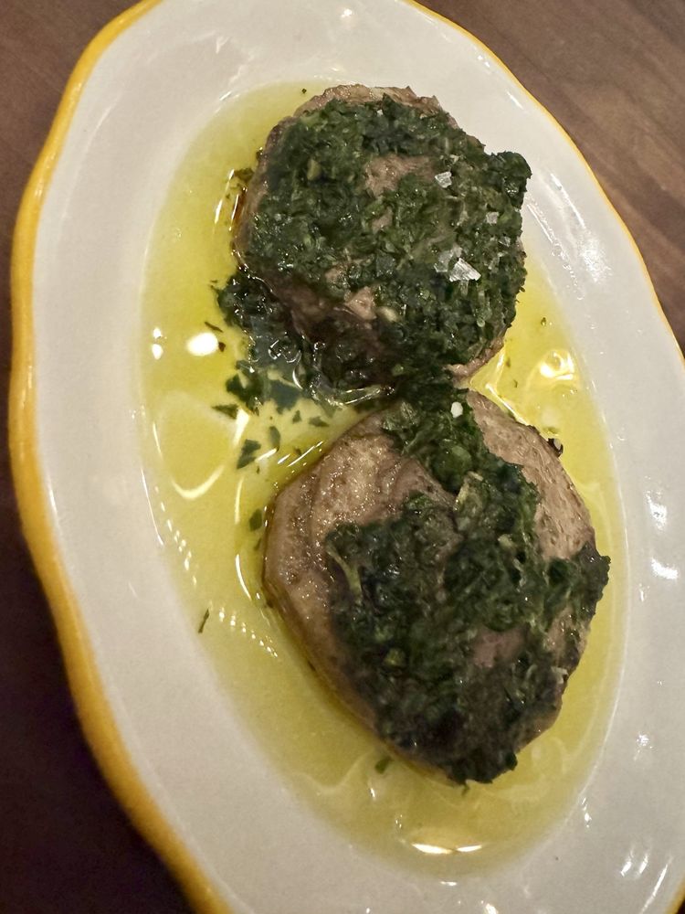 Food from Ziggy’s Roman Cafe