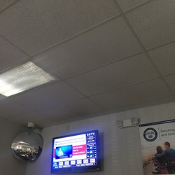 Social Security - They have a TV with all the numbers on it!