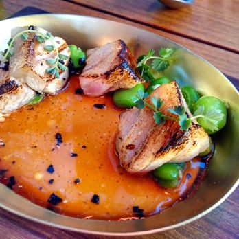 SPQR - Sea urchin panna cotta (w/ tuna belly. $22) - 4.5 stars (Saturday dinner 2014-03-15) - Italian Near Me - San Francisco, California SPQR - Sea urchin panna cotta (w/ tuna belly. $22) - 4.5 stars (Saturday dinner 2014-03-15) - Italian Near Me - San Francisco, California