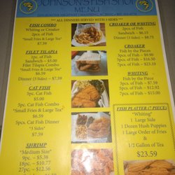 Johnson's Fish Market - Since 1996! A legend here in Manning, South Carolina