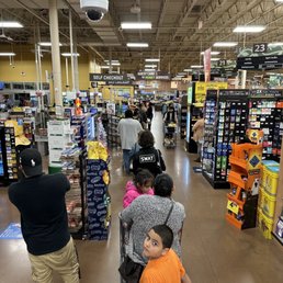 Line at Kroger with only self checkout (4 registers)!! Line at Kroger with only self checkout (4 registers)!!