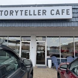 Exterior photo of Storyteller Cafe - Blaine, Minnesota Exterior photo of Storyteller Cafe - Blaine, Minnesota