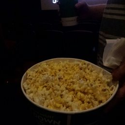Hot buttered popcorn