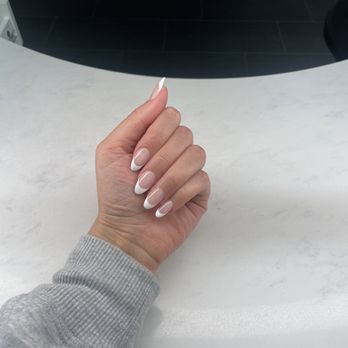 Revive Nail Spa - acrylic set with tips + french design - Nail Salons Near Me - Revere, Massachusetts Revive Nail Spa - acrylic set with tips + french design - Nail Salons Near Me - Revere, Massachusetts