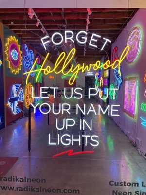 Radikal Neon Melrose Ave - However you want it, we can make it 👍 Come & visit us in-store, or design your dream sign on our website! ⚡ Radikal Neon Melrose Ave - However you want it, we can make it 👍 Come & visit us in-store, or design your dream sign on our website! ⚡