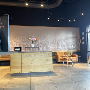 Starbucks - a coffee shop with a counter and chairs - Coffee & Tea Near Me - Cornelia, Georgia