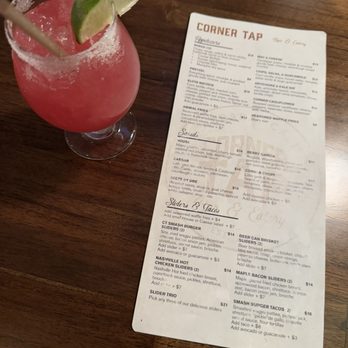 Corner Tap - Paloma with food menu - Beer Bar Near Me - Santa Barbara, California Corner Tap - Paloma with food menu - Beer Bar Near Me - Santa Barbara, California