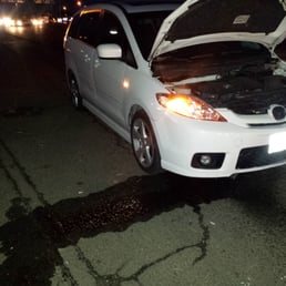 This is the car the was towed, wished I could of taken more pics.. But they did a great job. This is the car the was towed, wished I could of taken more pics.. But they did a great job.