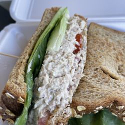 Mustard Cafe & Grill Foothill Ranch - Sad tuna sandwich