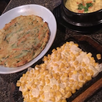 Jae Bu Do - Pancake, cheese corn & steamed egg with every combo - Korean Near Me - Los Angeles, California Jae Bu Do - Pancake, cheese corn & steamed egg with every combo - Korean Near Me - Los Angeles, California