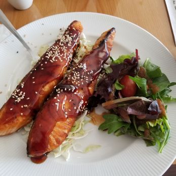 Tengoku Sushi - Teriyaki salmon for lunch is delish!! - Japanese Near Me - Henderson, Nevada