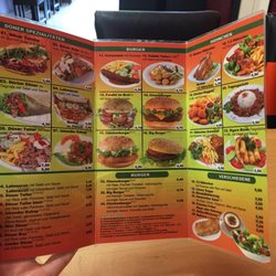 MEDYA Imbiss - Menu front