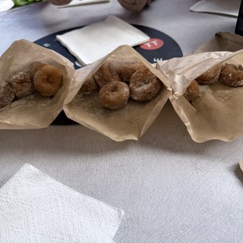 Lil’ Gen’s Donuts - Half dozen of Apple pie, chocolate and powdered sugar - Donuts Near Me - Hoonah, Alaska Lil’ Gen’s Donuts - Half dozen of Apple pie, chocolate and powdered sugar - Donuts Near Me - Hoonah, Alaska