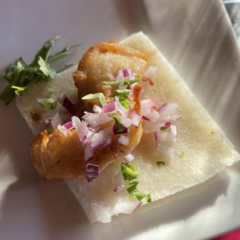 El Palomar de los Gonzalez - Shrimp & Jicama tacos - Mexican Near Me - Puerto Vallarta, COL