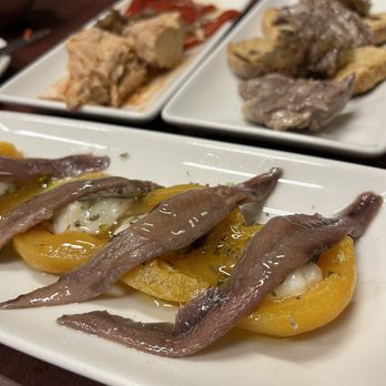 Quimet & Quimet - Loquats with anchovies - Tapas Bars Near Me - Barcelona, B