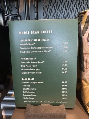 Menu photo 1 Starbucks Canal Winchester, OH