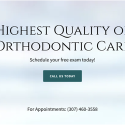 Laramie Orthodontics - Achieve a healthy, beautiful smile at any age.
Call us today to schedule your Free Consultation!
(307) 460-3558.